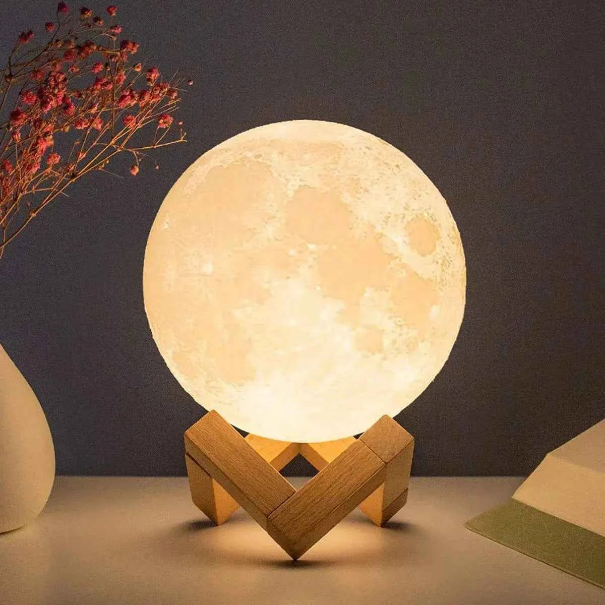 RGB Moon Lamp