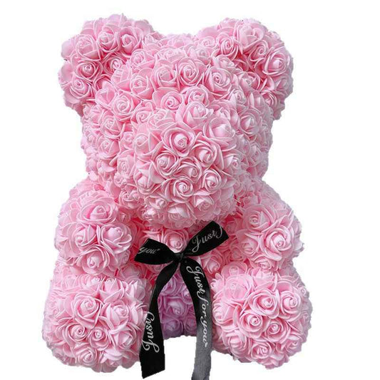 Rose Flower Bear Gift Box
